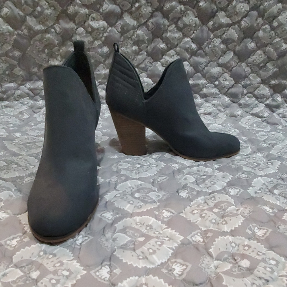 Grey Ankle Booties
